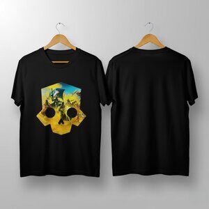 Helldivers Video Game T-shirt Unisex Black